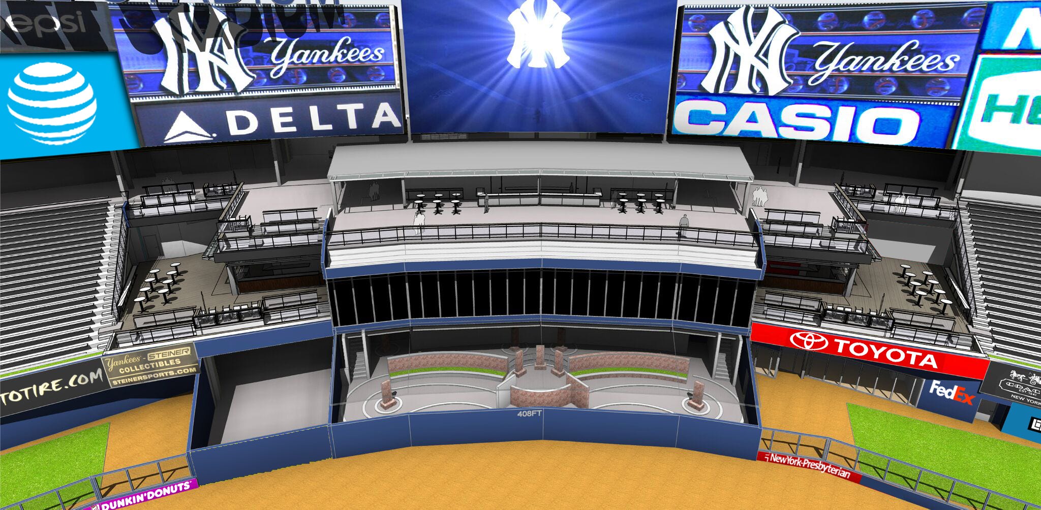 inside yankees clubhouse